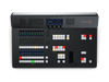 Blackmagic Design ATEM Television Studio HD8 ISO video switcher with 2TB storage, featuring control panel and multiple input ports.