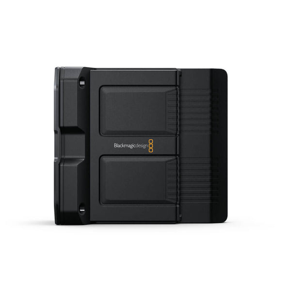 Blackmagic Design Media Module 16TB storage device with side view showing ports and sturdy black casing. – image 2