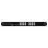 Blackmagic Design SDI Expander 8x12G video converter with multiple SDI input and output ports, rear view showing connections.