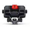 Blackmagic Design URSA Cine Studio Viewfinder showing back of the camera accessory with focus on display and mounting features.