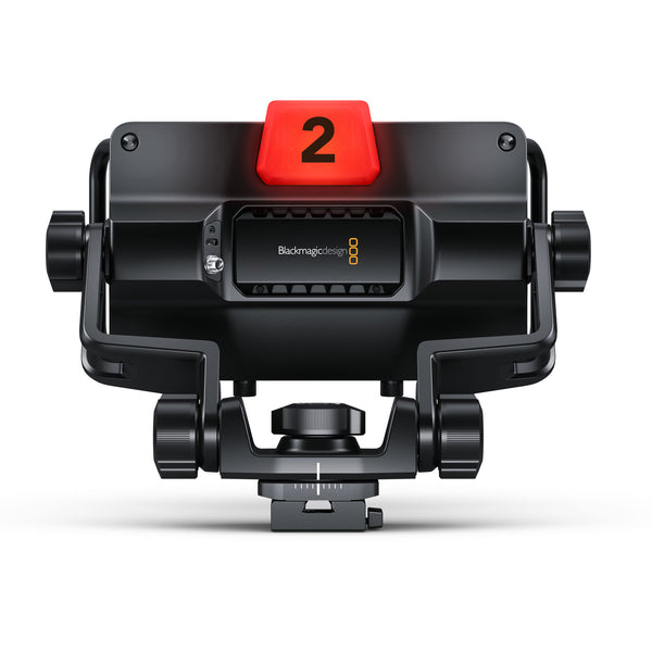 Blackmagic Design URSA Cine Studio Viewfinder showing back of the camera accessory with focus on display and mounting features. – image 3
