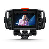 Blackmagic Design URSA Cine Studio Viewfinder showing front view with adjustable eyepiece and camera attachment interface.