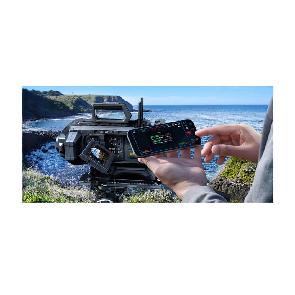 Blackmagic Design URSA Cine Immersive Camera with app control interface and professional cinema camera features. – image 8