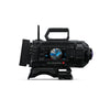 Blackmagic Design URSA Cine Immersive Cinema Camera viewed from the left side showing its professional camera features.