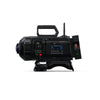 Blackmagic Design URSA Cine Immersive Cinema Camera showing the right side with lens and controls.