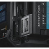 Blackmagic Design PYXIS 6K Cinema Box Camera with Leica L Mount and battery attached, showcasing professional cinema camera features.