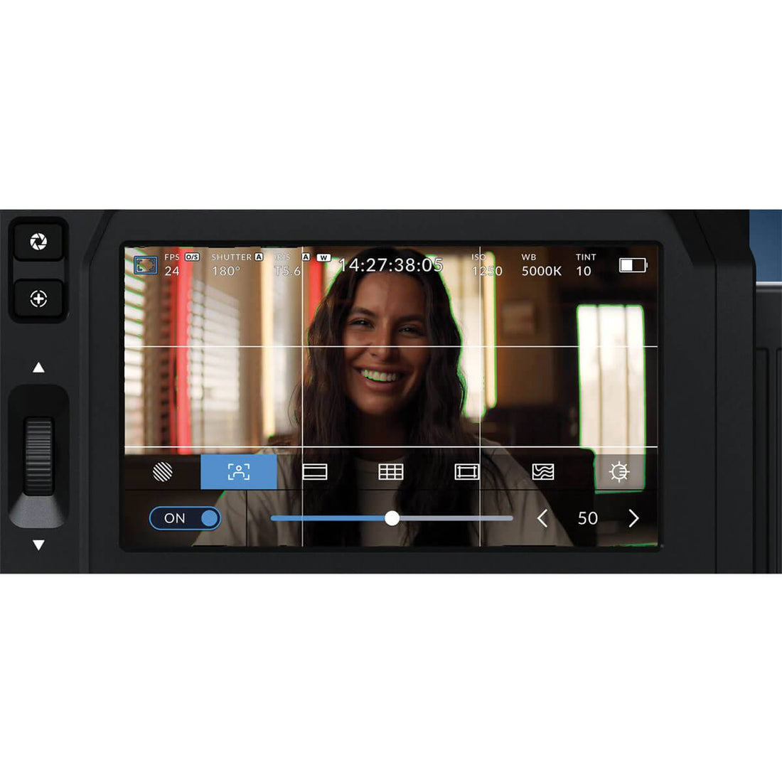Blackmagic Design PYXIS 6K Cinema Box Camera with Canon EF mount, featuring LCD screen and professional cinema camera features – image 7