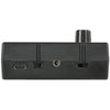 Right side view of Datavideo AD-10 Audio Delay Box showing input and output ports for professional audio delay management.