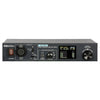 Front view of Datavideo AD-300 Pro Audio Delay Box showing control buttons and display screen for audio delay adjustments.