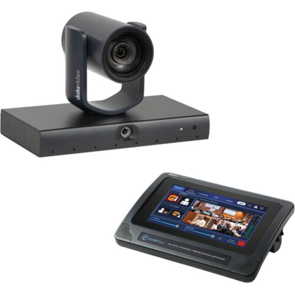 Datavideo Automated Camera Presentation Kit with Voice Tracking, compact mini bundle, featuring camera and accessories for presentations – image 1