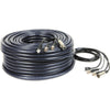Datavideo CB-31 all-in-one video cable roll, 164 feet, shown with connectors and cable coiled for professional video setups.