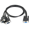 Datavideo CB-59 intercom and tally connection cable with connectors, used for professional video equipment setup.