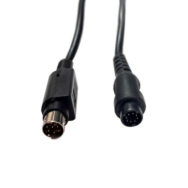 Close-up of Datavideo Mini DIN 8-Pin to Sony 8-Pin cable for PTR-10 MK II, showing the connectors and cable details – image 2