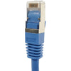 Close-up of Datavideo CAT6 Ethernet cable connector, showing the RJ45 plug for HS-1600T and HS-1500T models.