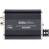 DATAVIDEO 4K SDI to HDMI converter device with multiple input ports, shown from a top view.
