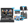 Datavideo EPB-2600 K-12 educator's production bundle with cameras, microphones, and accessories for educational broadcasting.