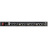 DATAVIDEO HBT-50 4-channel Long-Range HDBaseT receiver with HDMI and 3G-SDI outputs, rear view showing connection ports.