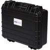 Front view of Datavideo HC-500 hard case designed for TP-500 teleprompter kit, sturdy protective storage for professional equipment.