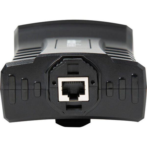 Rear view of the Datavideo ITC-300SL wireless intercom belt pack, showing controls and connection ports for professional communication. – image 2