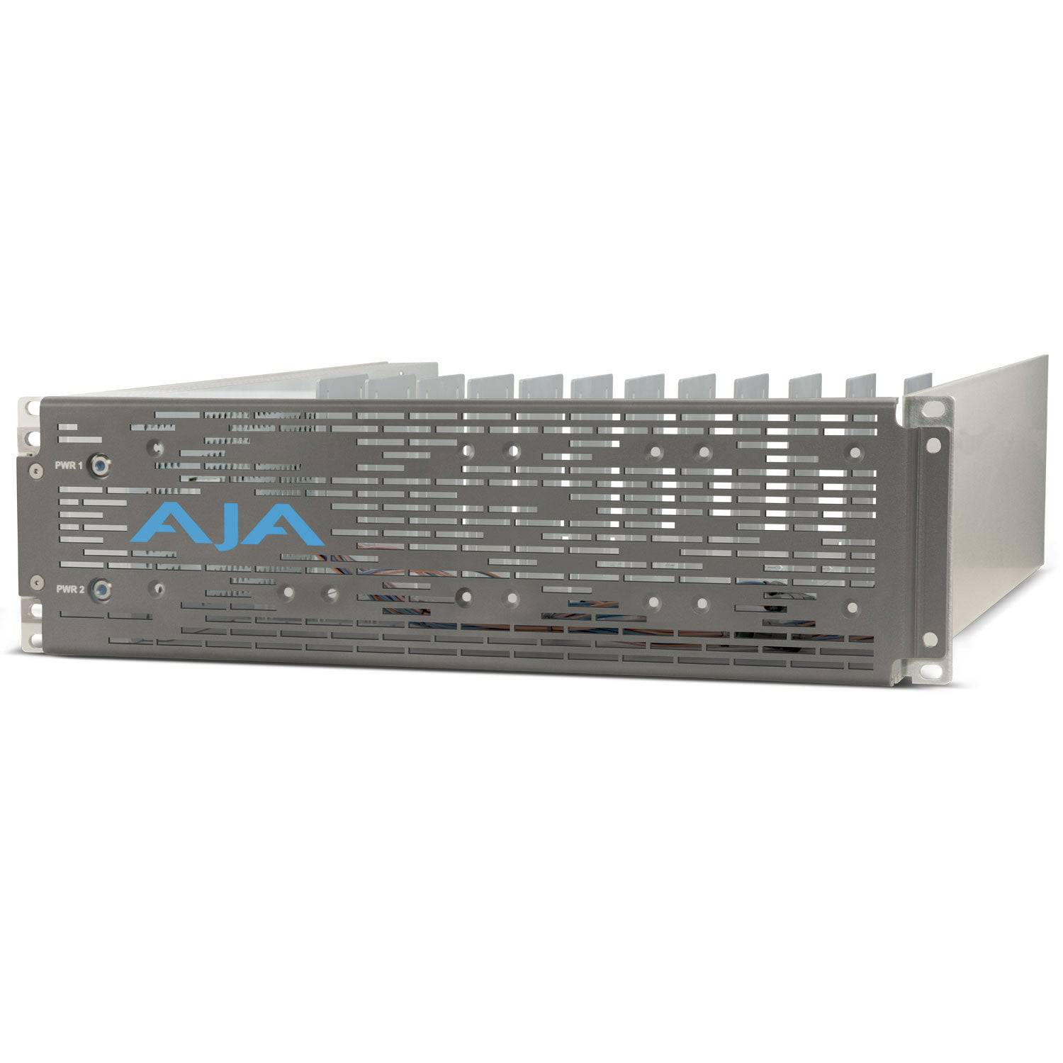 AJA DRM2-PLUS-P1 3RU Rack Frame – Passive Faceplate, Single Power ...