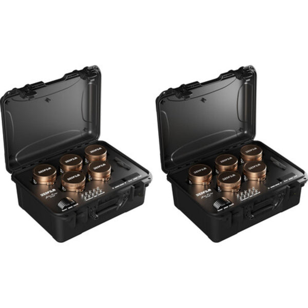 DZOFilm Arles Lustre T1.6 FF/VV Cinema Prime 10-Lens Kit (ARRI PL/Canon EF) – image 1