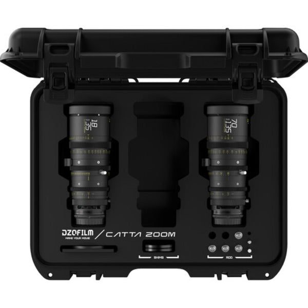 DZOFilm Catta FF 18-35/70-135mm T2.9 Cine 2-Lens Bundle (Sony E, Black) – image 2