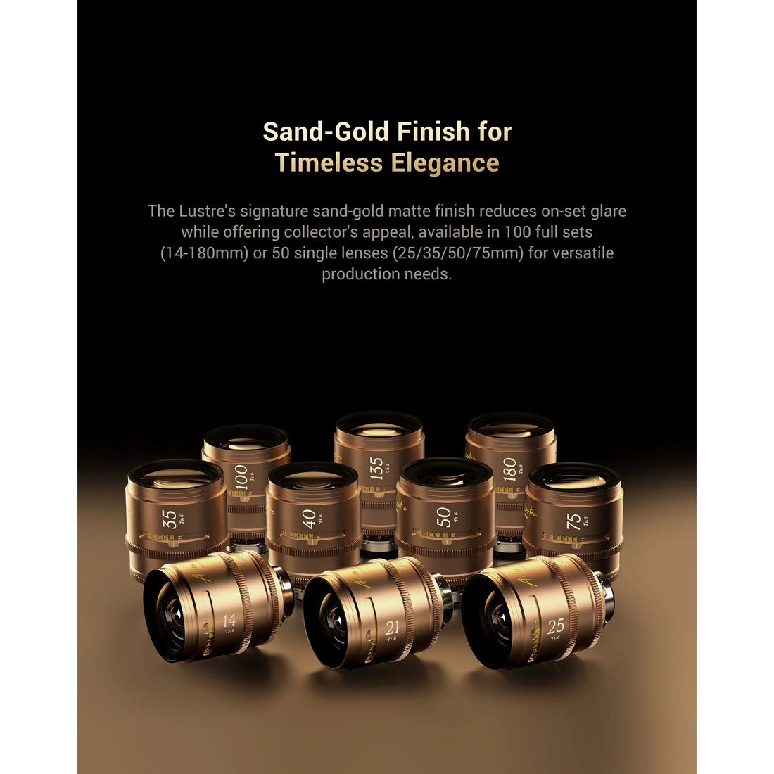 DZOFILM DZO-APG25PLI Sand-Gold Finish – image 9