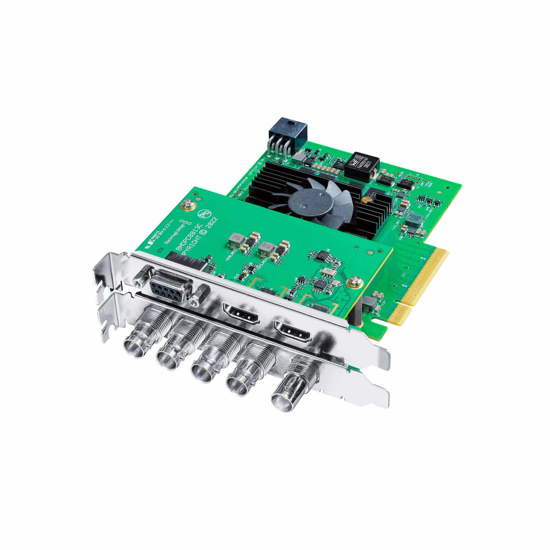 Blackmagic Design DeckLink 8K Pro G2 video capture device showing front panel with multiple input and output ports. – image 1