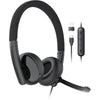 EMEET GeniusCall HS50 USB Headset with Microphone and In-Line Controls