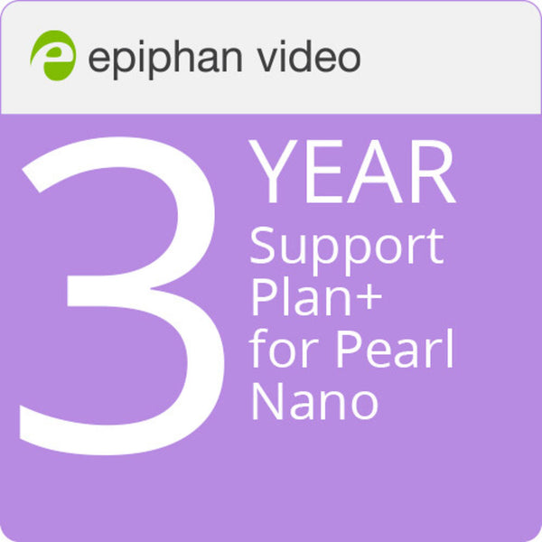 Epiphan 3-Year SupportPlan+ For Pearl Nano – image 1