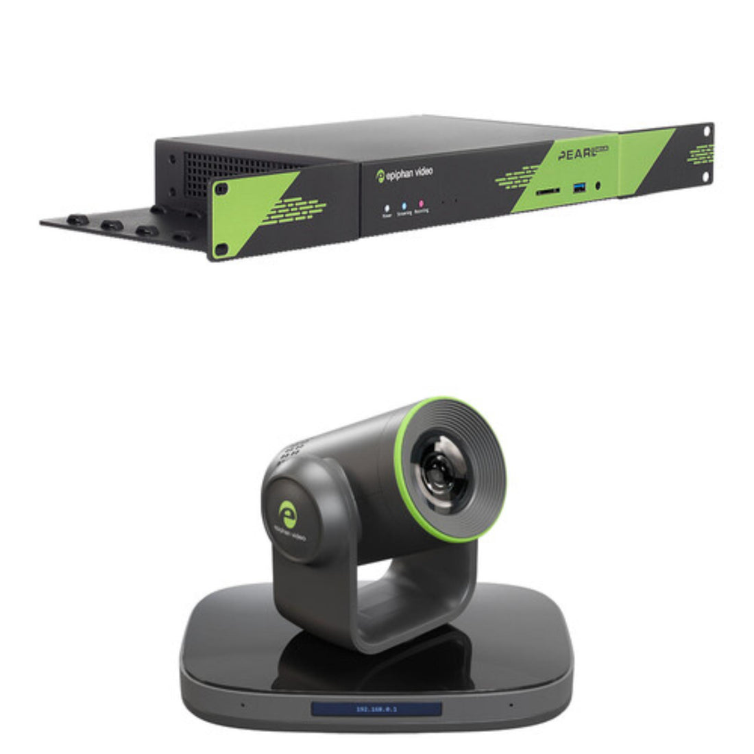 Epiphan Video Lecture Capture Essentials Bundle with production equipment, including cameras, cables, and accessories for educational recordings. – image 1