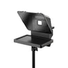 Elgato Prompter monitor with stand on a white background
