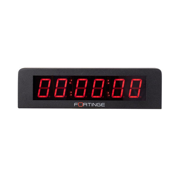 Fortinge AC-21 Proclock 6-Digit Red Timer on a white background, branded 'FORTINGE'.