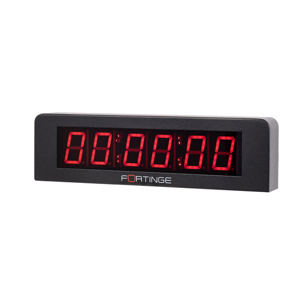 Fortinge AC-21 Proclock 6-Digit Red Timer on a white background