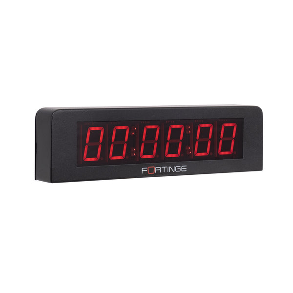Fortinge AC-21 Proclock 6-Digit Red Timer on a white background