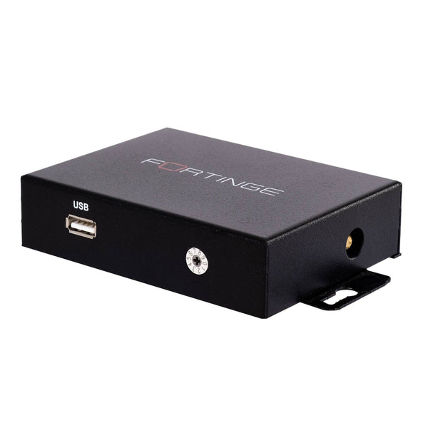Fortinge AC-32 Receiver with USB port and 'FORTINGE' branding on a white background – image 5