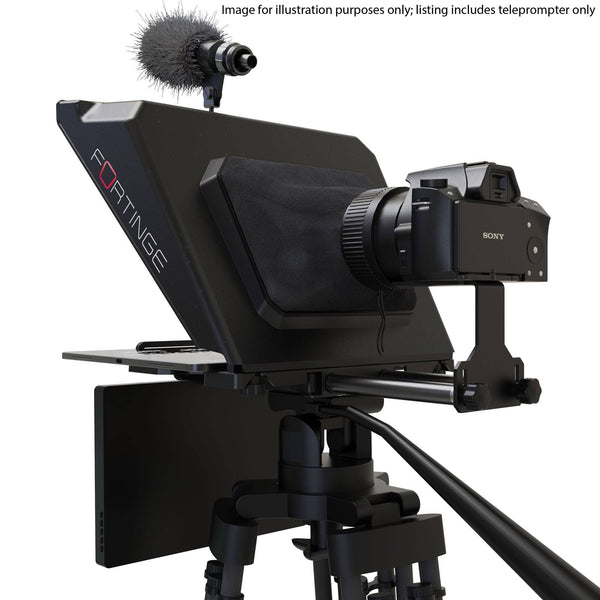 Fortinge NOA III Tablet Teleprompter with camera on a white background – image 3
