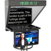 Fortinge ROBO 19-HB-SDI 19" High Brightness PTZ Teleprompter with SDI I/O