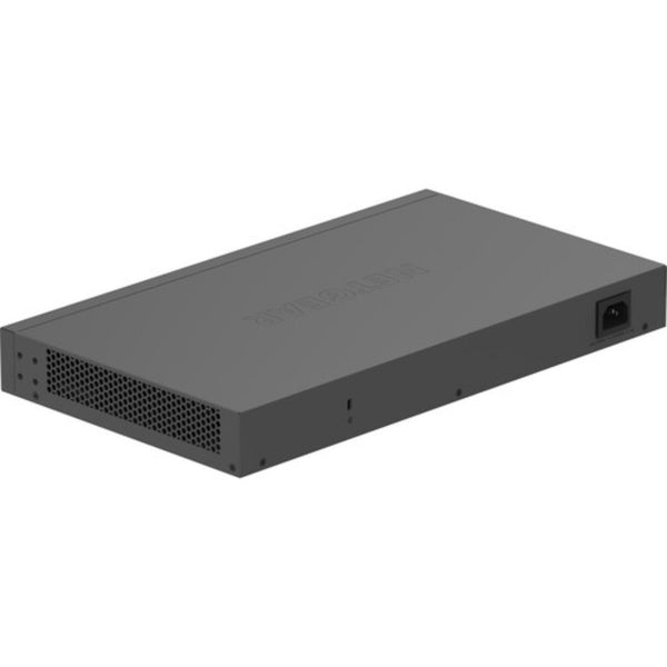 Netgear GS524UP 24-port Gigabit PoE++ unmanaged network switch with rear view, showing ports and port labels. – image 4