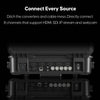 OSEE GoStream Duet 8 ISO video switcher with case kit, showing front interface with control buttons and display screen.