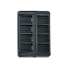 Hollyland Wireless Tally System-8 lights with slot battery charging base, used in production for camera shot indication.