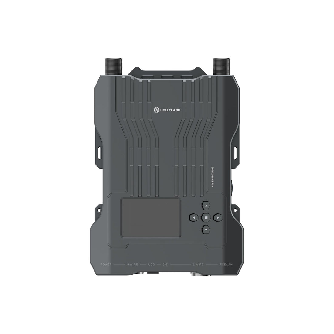 Hollyland Solidcom M1 Pro wireless intercom system with four beltpacks and single-ear headsets for production communication. – image 4