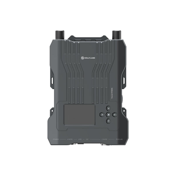 Hollyland Solidcom M1 Pro wireless intercom system with 8 beltpacks and double-ear headsets for production communication. – image 4
