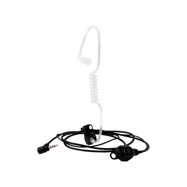 Hollyland Air Duct Earphone with in-ear design and sleek black finish, suitable for discreet audio listening. – image 1