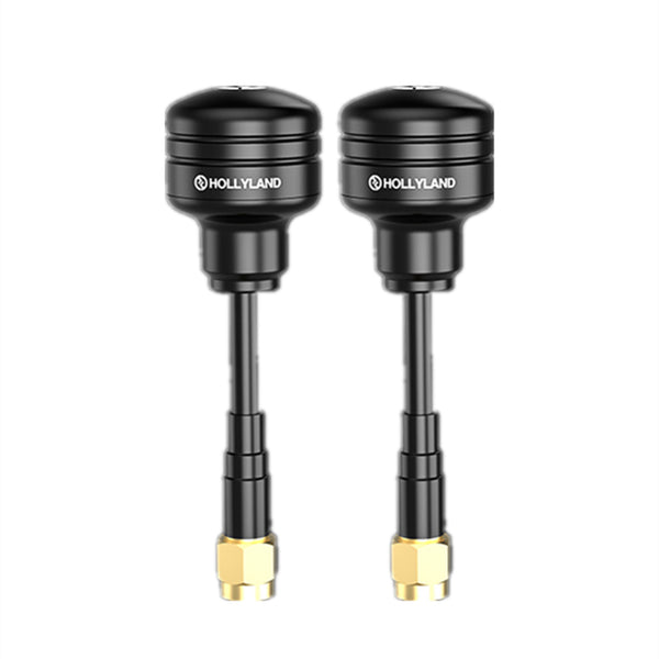 Hollyland Lollipop Black Antenna with compact design, used for enhancing wireless signal reception and transmission. – image 1