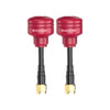 Red Hollyland Lollipop antenna with a compact design, suitable for enhancing wireless signal reception.