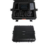 Hollyland SOLIDCOM C1 hard-shell carry case with secure zipper and handle for protecting wireless communication equipment.
