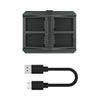 Hollyland Solidcom C1 Pro 4-slot battery charging case with multiple charging slots and protective design.