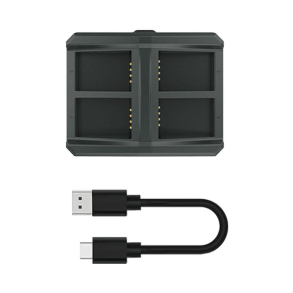 Hollyland Solidcom C1 Pro 4-slot battery charging case with multiple charging slots and protective design. – image 1
