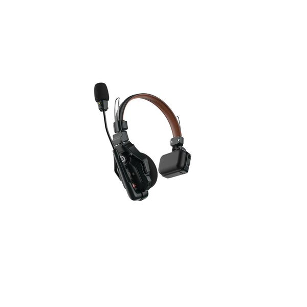 Hollyland Solidcom C1 Pro wireless stereo master headset with adjustable headband and cushioned ear cups for comfort. – image 1